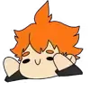 Стикер 44 Haikyuu