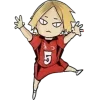 Стикер 30 Haikyuu