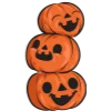 🙂 Эмодзи «Halloween - буквы с оранжевой обводкой к хэллоуину» для Telegram