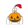Стикер 36 😊 Halloween