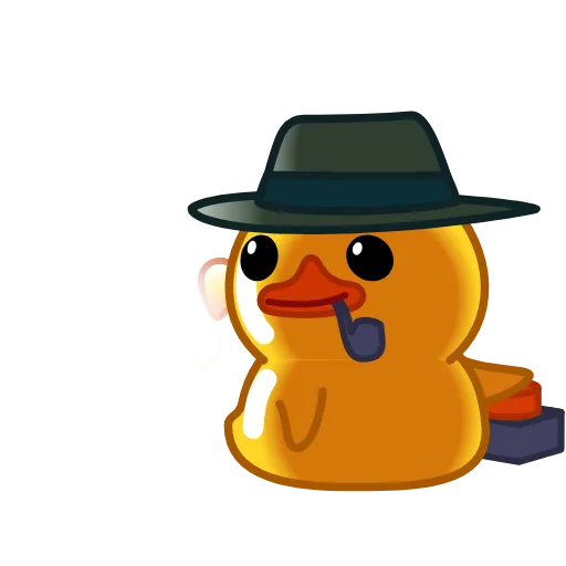 Стикер 26 Halloween Duck
