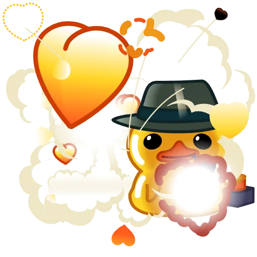 Стикер 27 Halloween Duck