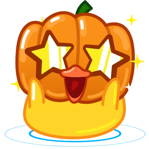 Стикер 18 Halloween Duck