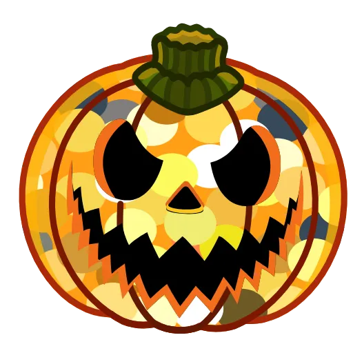 Стикер 13 Halloween emoji - анимированные эмодзи к хэллоуину