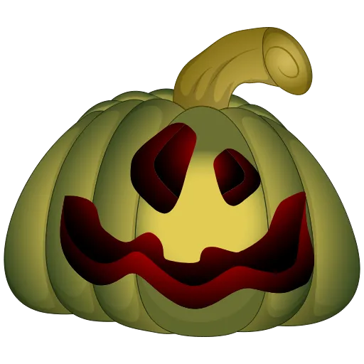 Стикер 53 Halloween emoji - анимированные эмодзи к хэллоуину