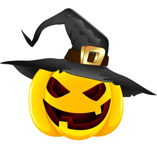Стикер 55 Halloween emoji - анимированные эмодзи к хэллоуину