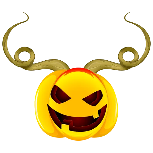 Стикер 50 Halloween emoji - анимированные эмодзи к хэллоуину