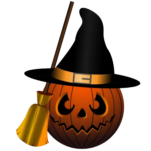 Стикер 25 Halloween emoji - анимированные эмодзи к хэллоуину