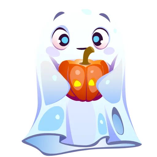 Стикер 10 Halloween emoji - анимированные эмодзи к хэллоуину