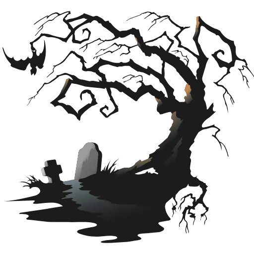 Стикер 16 Halloween emoji - анимированные эмодзи к хэллоуину
