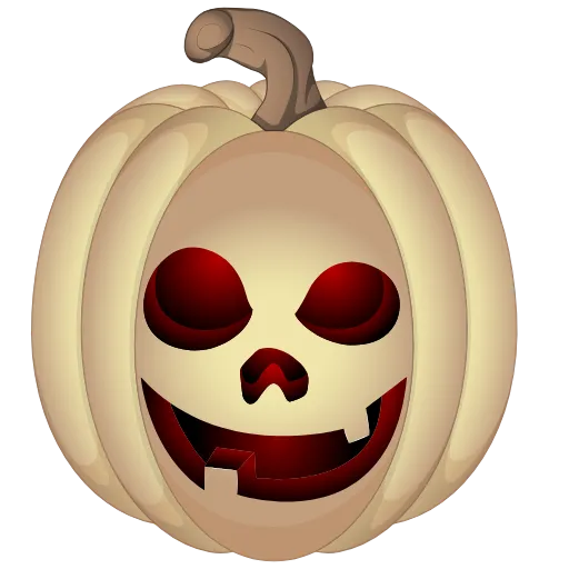 Стикер 59 Halloween emoji - анимированные эмодзи к хэллоуину
