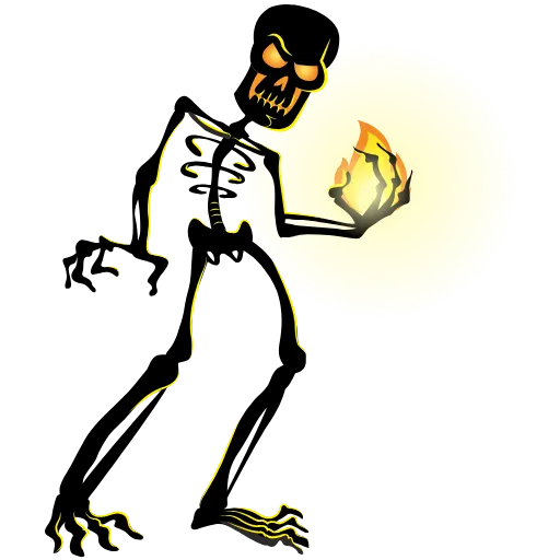 Стикер 21 Halloween emoji - анимированные эмодзи к хэллоуину