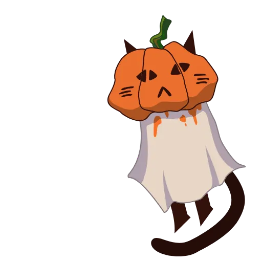 Стикер 17 Halloween HD