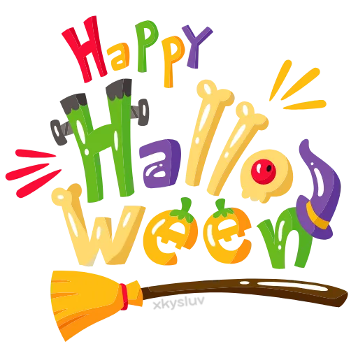 Стикер 24 Halloween HD