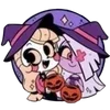 Стикер 14 Hazbinhalloween