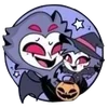 Стикер 13 Hazbinhalloween