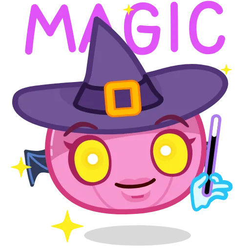 Стикер 12 Halloween Pumpkin