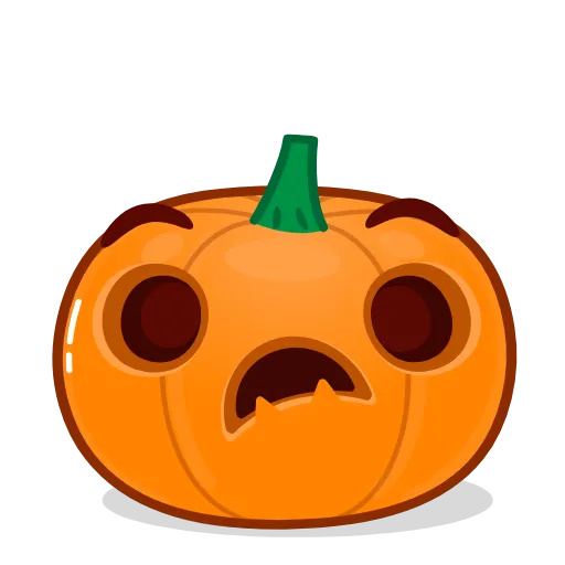 Стикер 20 Halloween Pumpkin
