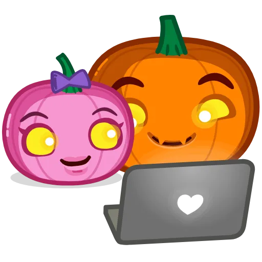 Стикер 14 Halloween Pumpkin