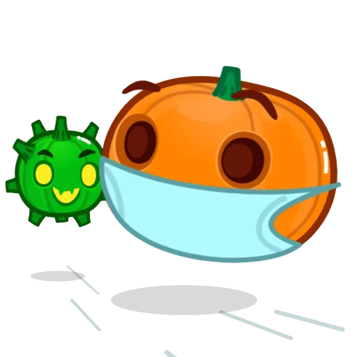 Стикер 26 Halloween Pumpkin