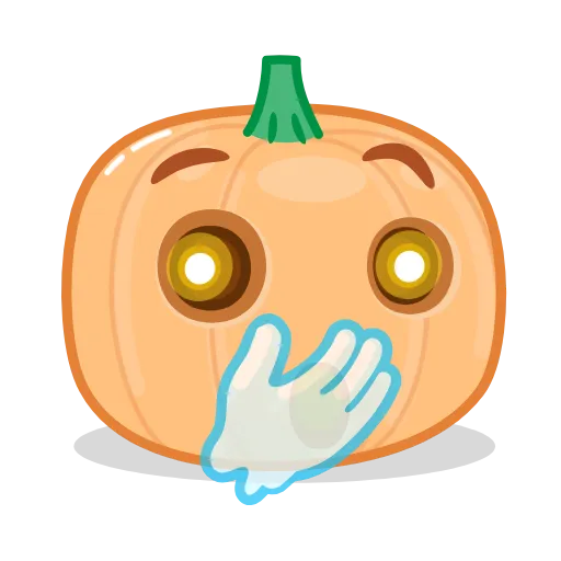Стикер 21 Halloween Pumpkin