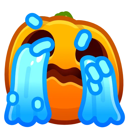 Стикер 4 Halloween Team Emoji