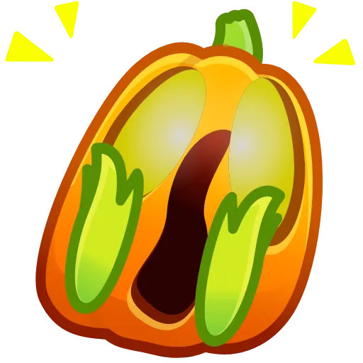 Стикер 5 Halloween Team Emoji