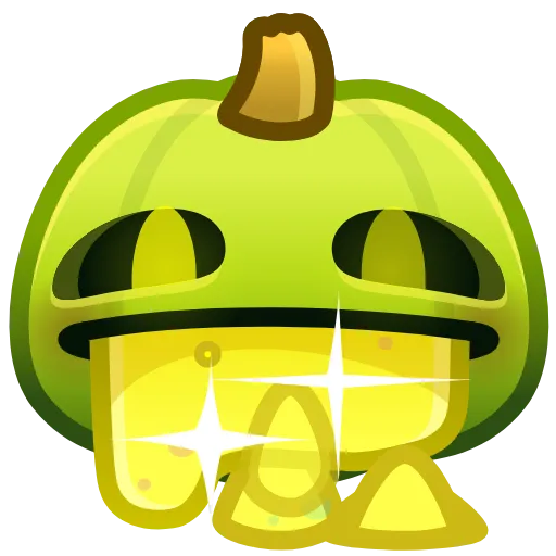 Стикер 8 Halloween Team Emoji