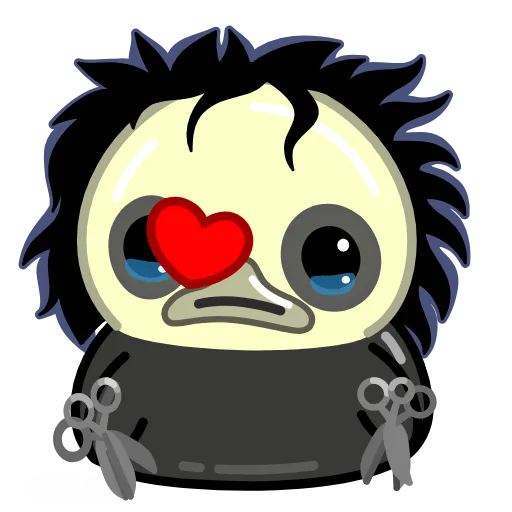 Стикер 10 Halloween Utya Duck