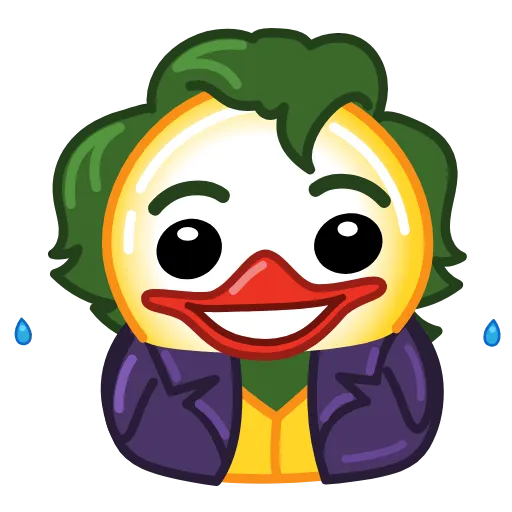 Стикер 6 Halloween Utya Duck