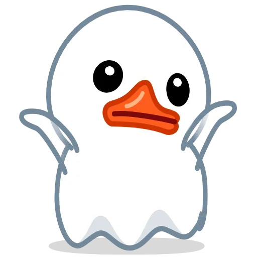 Стикер 15 Halloween Utya Duck