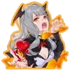 Стикер 13 Halloween Anime