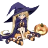 Стикер 60 Halloween Anime