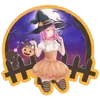Стикер 3 Halloween Anime