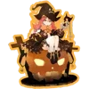 Стикер 20 Halloween Anime