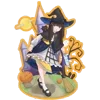 Стикер 17 Halloween Anime