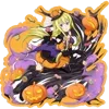 Стикер 27 Halloween Anime