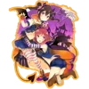 Стикер 31 Halloween Anime