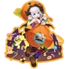 Стикер 35 Halloween Anime
