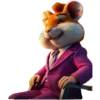 Стикер 16 Hamster Kombat