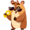 Стикер 23 Hamster Kombat