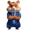 Стикер 7 Hamster Kombat