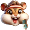 Стикер 35 Hamster Kombat