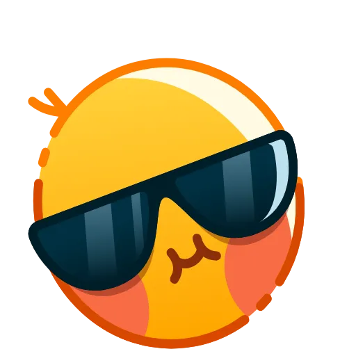 Стикер 17 Hand Drawn Emoji