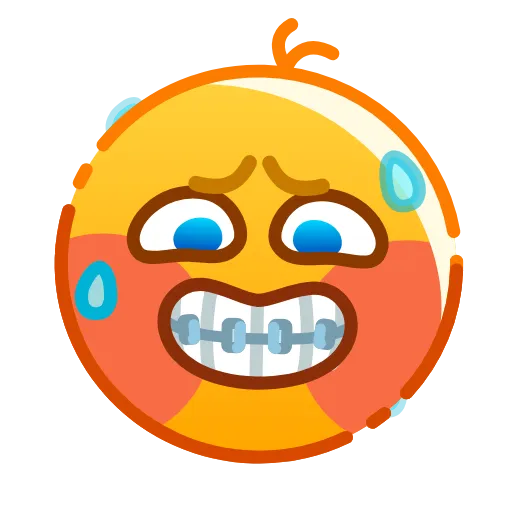 Стикер 39 Hand Drawn Emoji