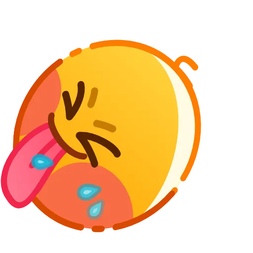 Стикер 11 Hand Drawn Emoji