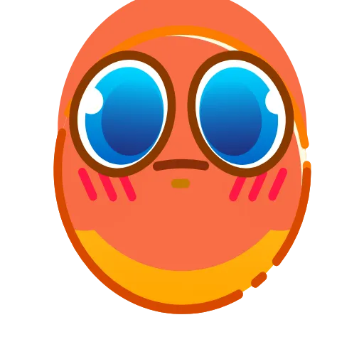Стикер 26 Hand Drawn Emoji