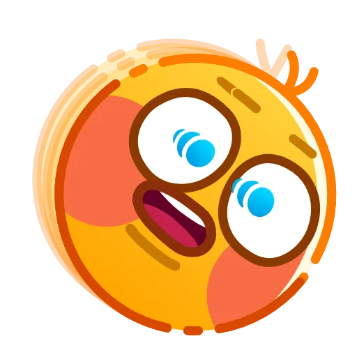 Стикер 38 Hand Drawn Emoji