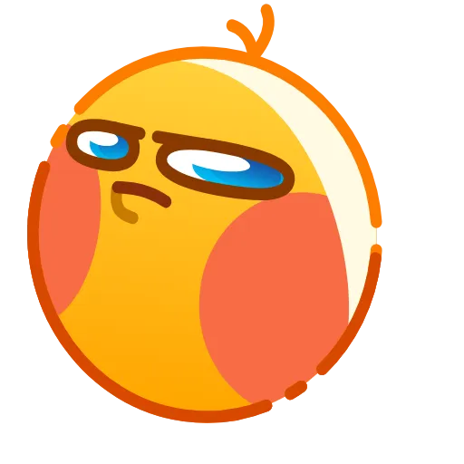 Стикер 37 Hand Drawn Emoji