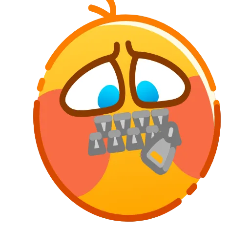 Стикер 45 Hand Drawn Emoji